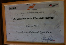 Attestato Termoidraulica Grilli